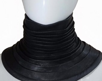 Leather Neck Seal: Custom Fit Cosplay Costume Accessory