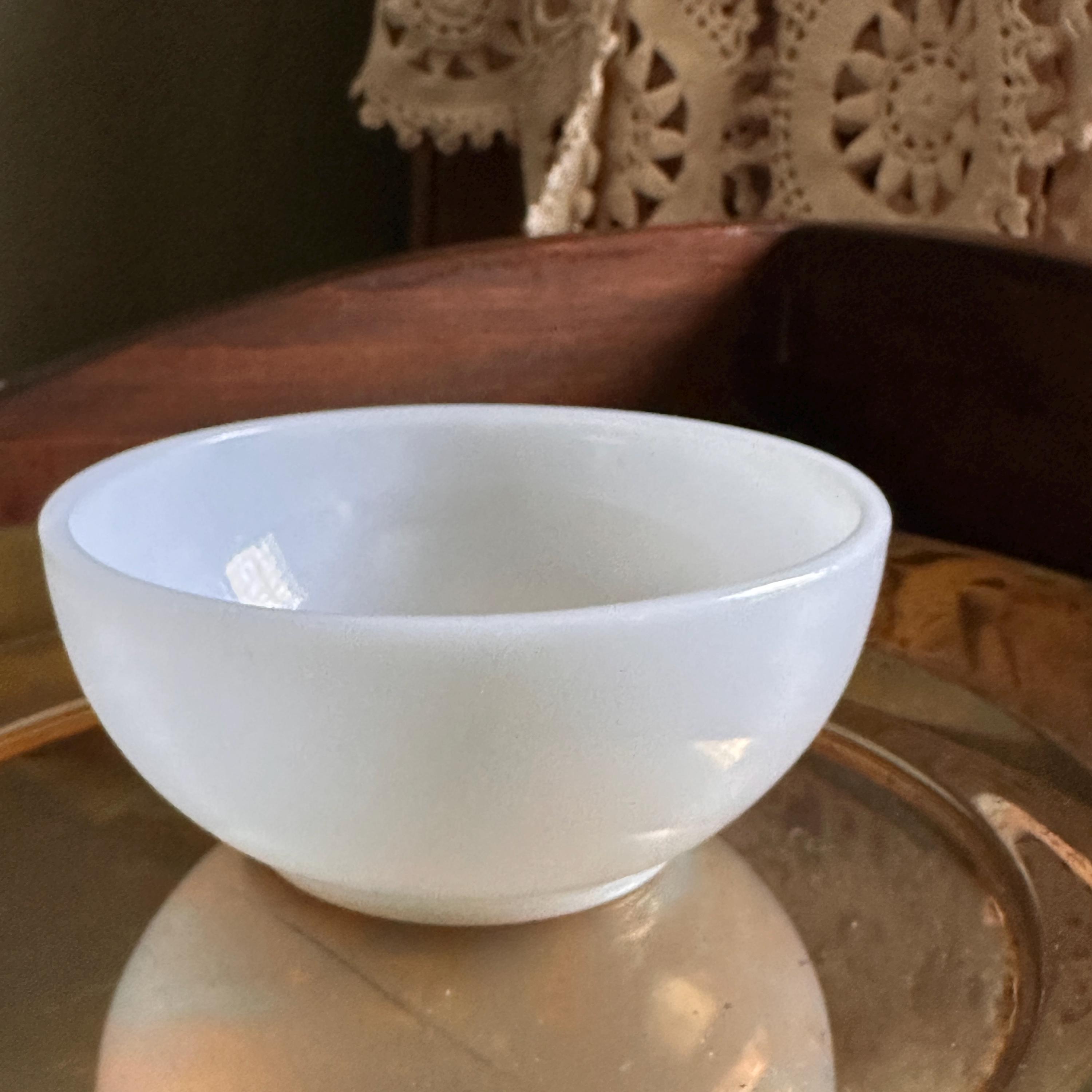 Anchor Hocking Fire King White Bowl - Etsy