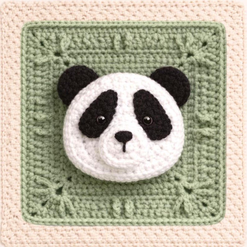 3D Animal Granny Square Crochet Pattern Bundle | Motif Set PDF ...