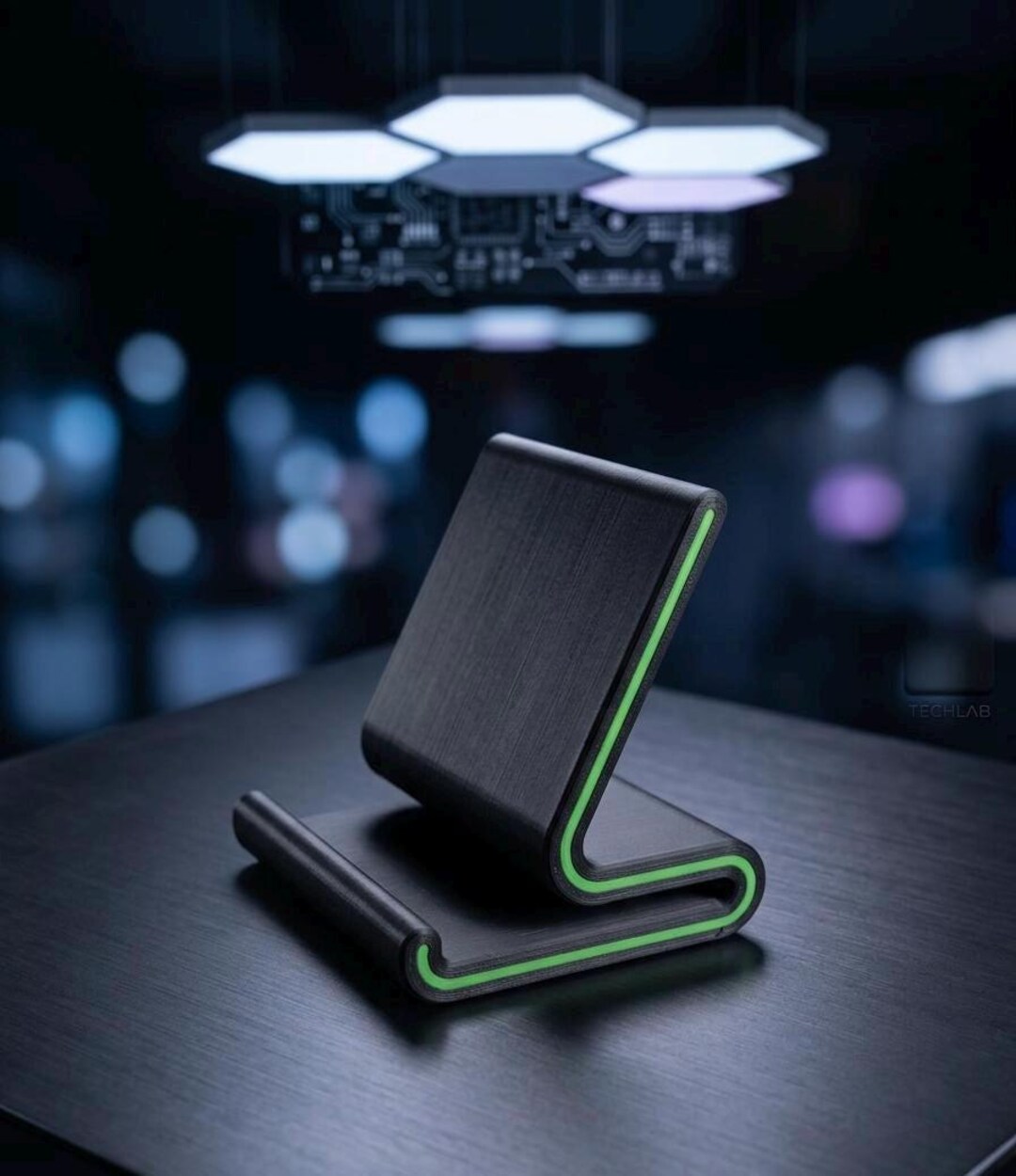 Dev Phone Stand Minimalist Phone Stand | Modern Desk Setup Holder | Sturdy 3D Printed ...