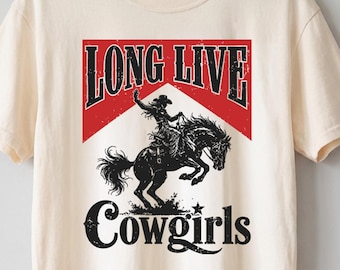 Morgan Long Live Cowgirls PNG Long Live Cowgirls png Digital Download Vintage Western Cowgirl Graphic Rodeo Country Music PNG & SVG File