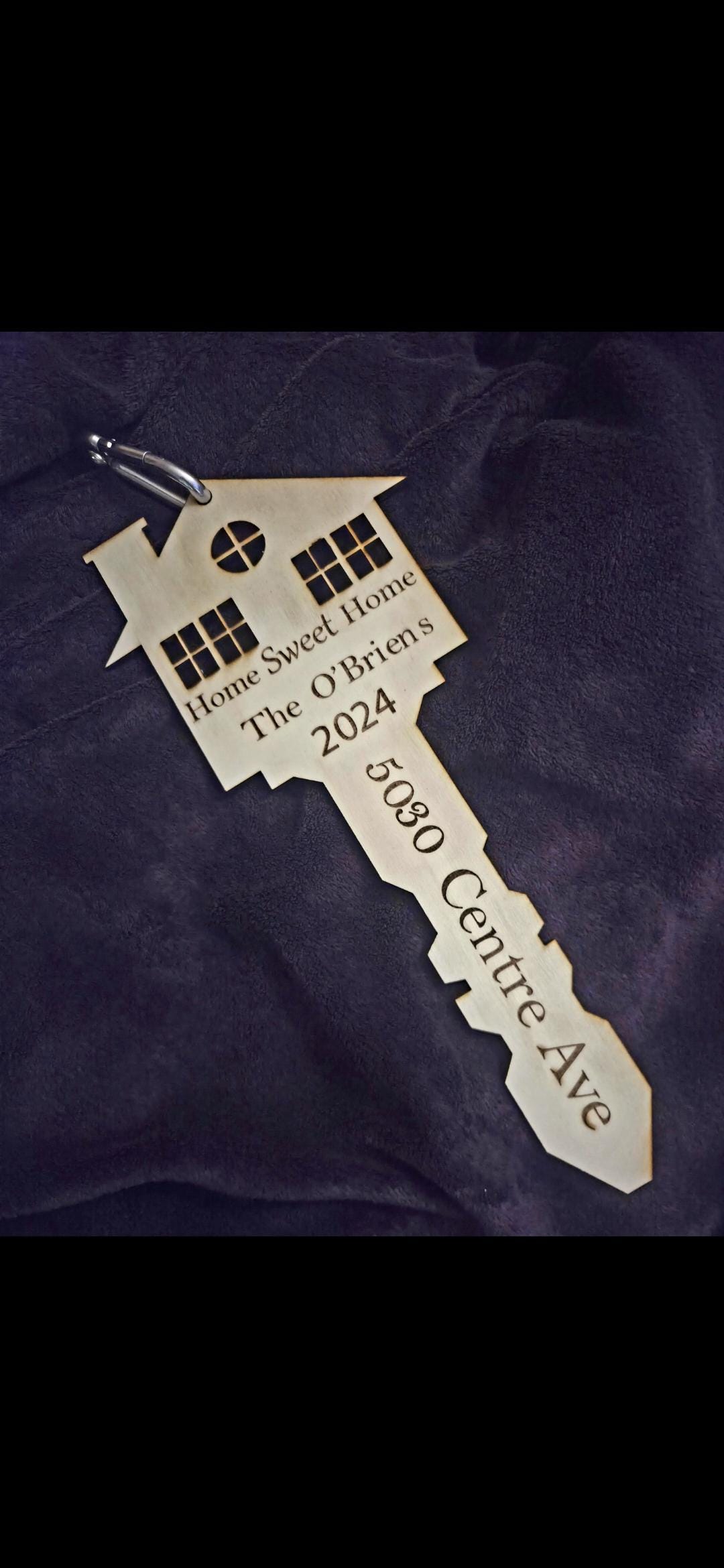 Personalized House Key Sign | Custom New Home Gift | Realtor Closing ...