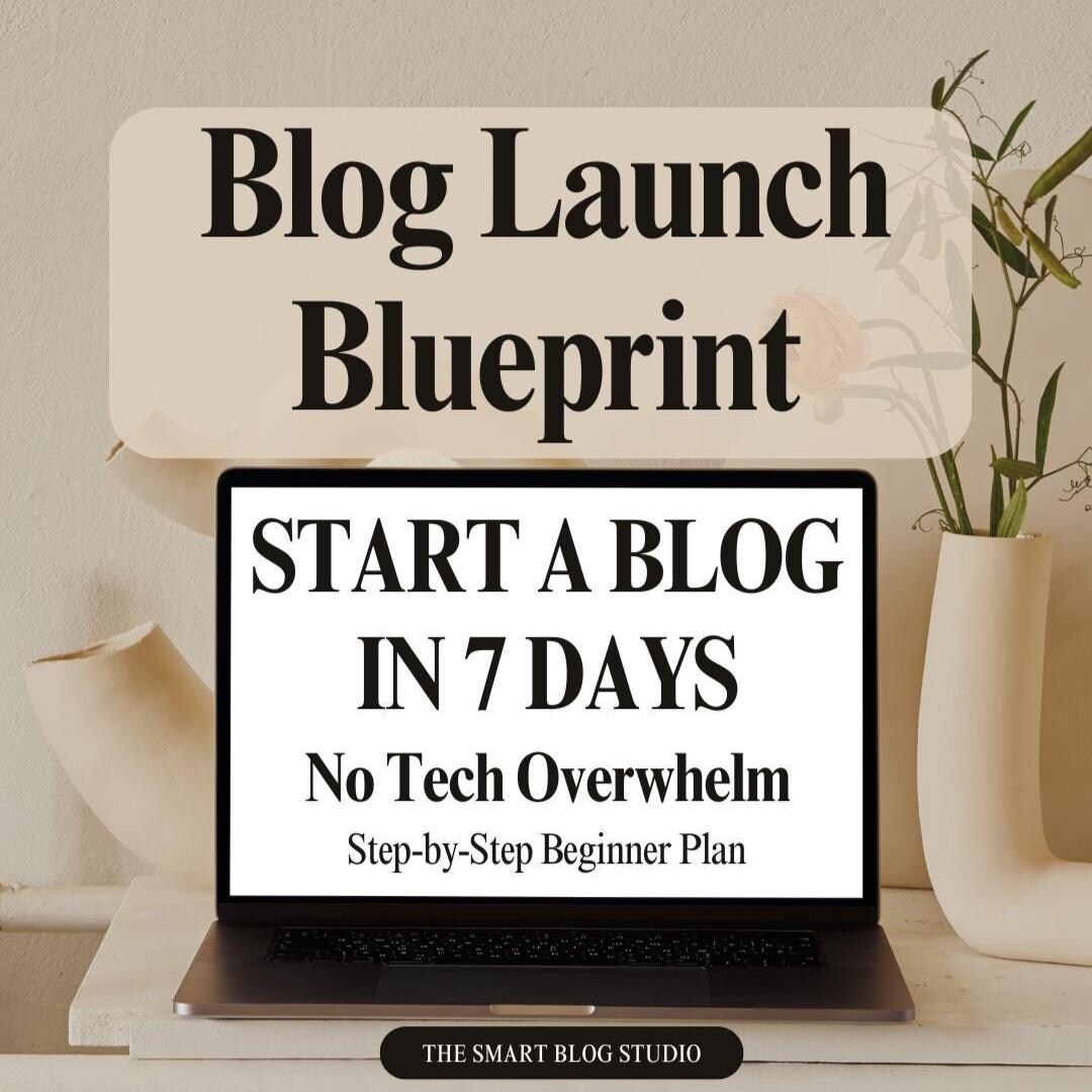 Blog Setup Tips Visual How to Start a Blog in 7 Days | Blogging for Beginners | Step-by-step ...