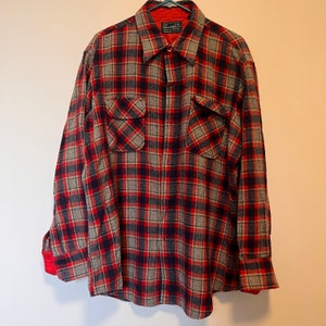 Vintage 70’s/80’s JcPenney mens wool flannel