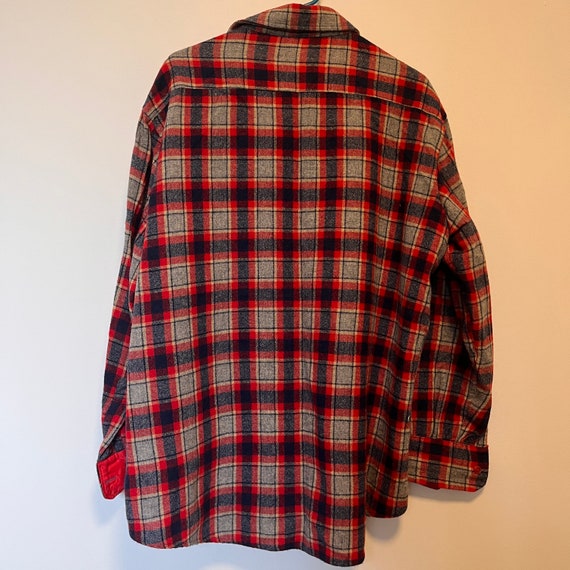 Vintage 70’s/80’s JcPenney mens wool flannel - image 3