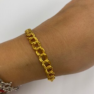 Double Cuban bracelet