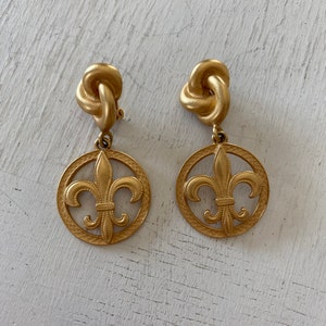 Vintage DKNY Donna Karan Eariings