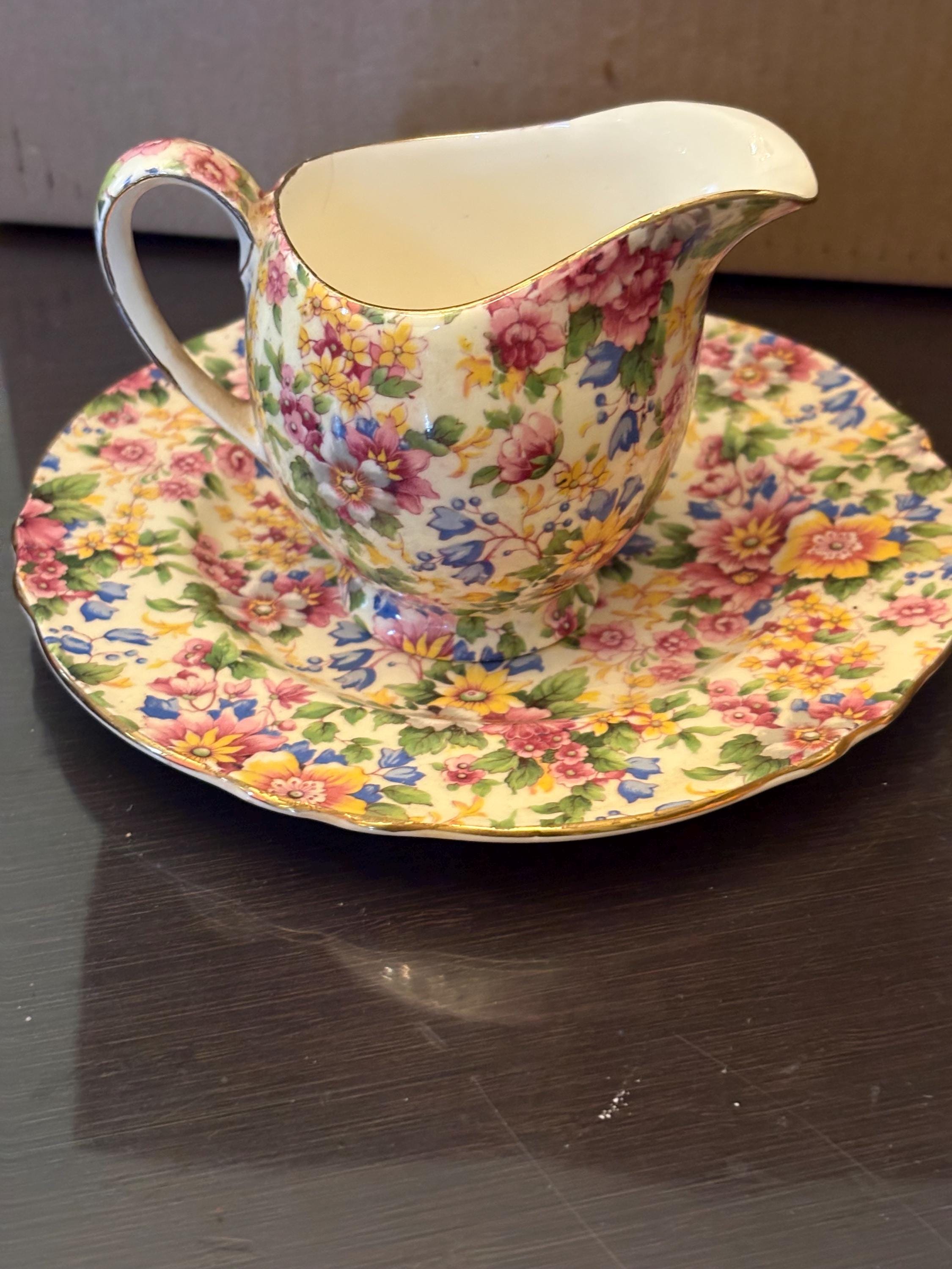 Royal Winton Breakfast Set - Etsy