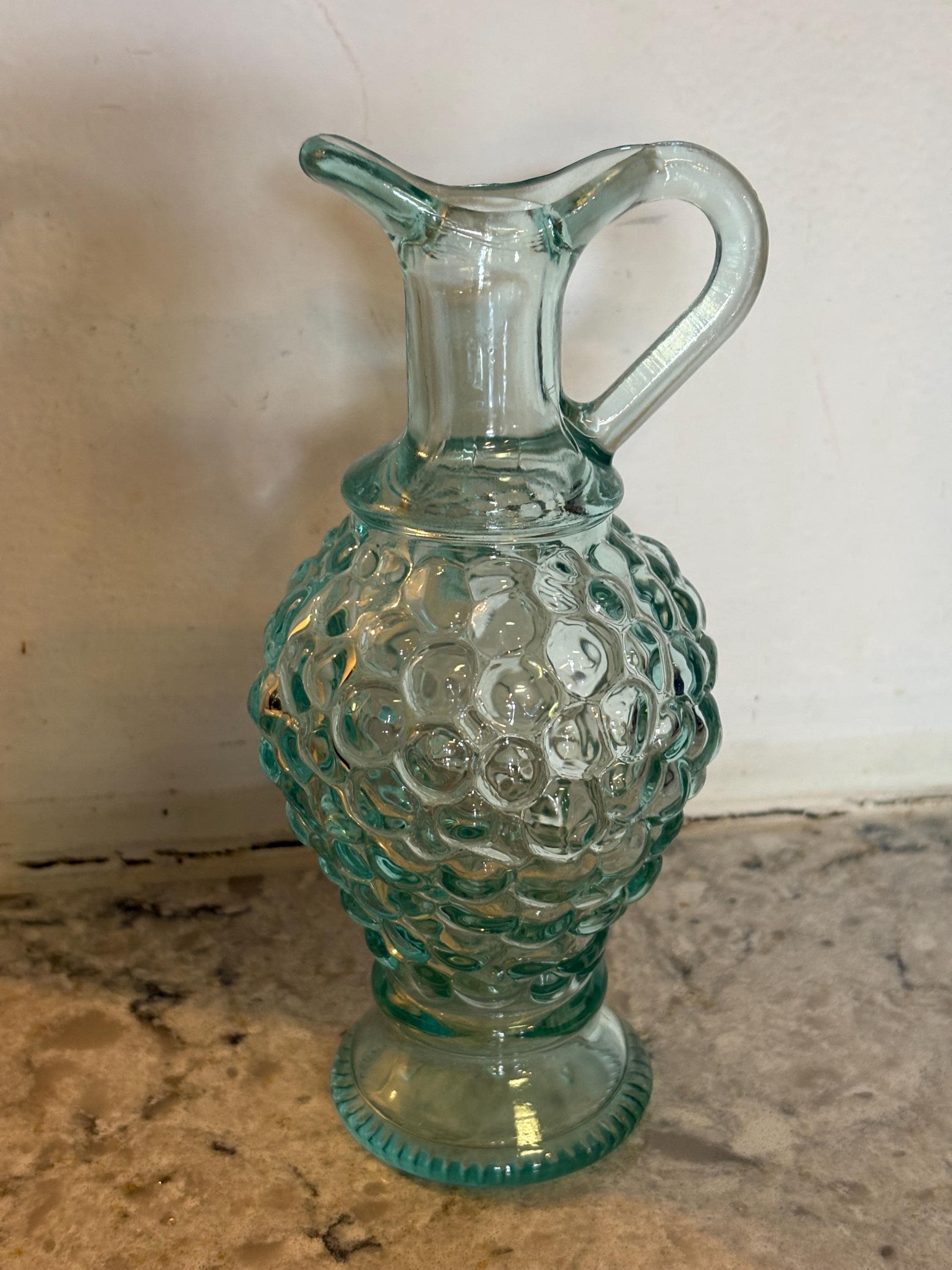 Blue Green Vintage Glass Bottles - Etsy