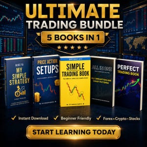 Ultimate Trading Bundle 5 Books in 1 | Technical Analysis Guide, Price Action Setups, Chart Patterns PDF