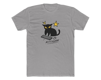 CaseOh Kittyuh grappige kat meme-T-shirt