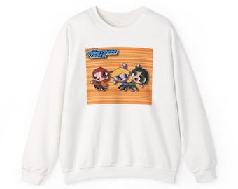 Powerpuff Girls Trio-sweater met ronde hals