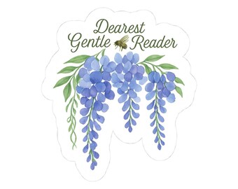 Sticker beste lezer | Gezond aquarel vinyl sticker