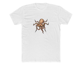 Fierce Switchblade Octopus-T-shirt