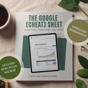 Das Google [Clock] Sheet – Shortcuts, Funktionen & Makros (PDF)