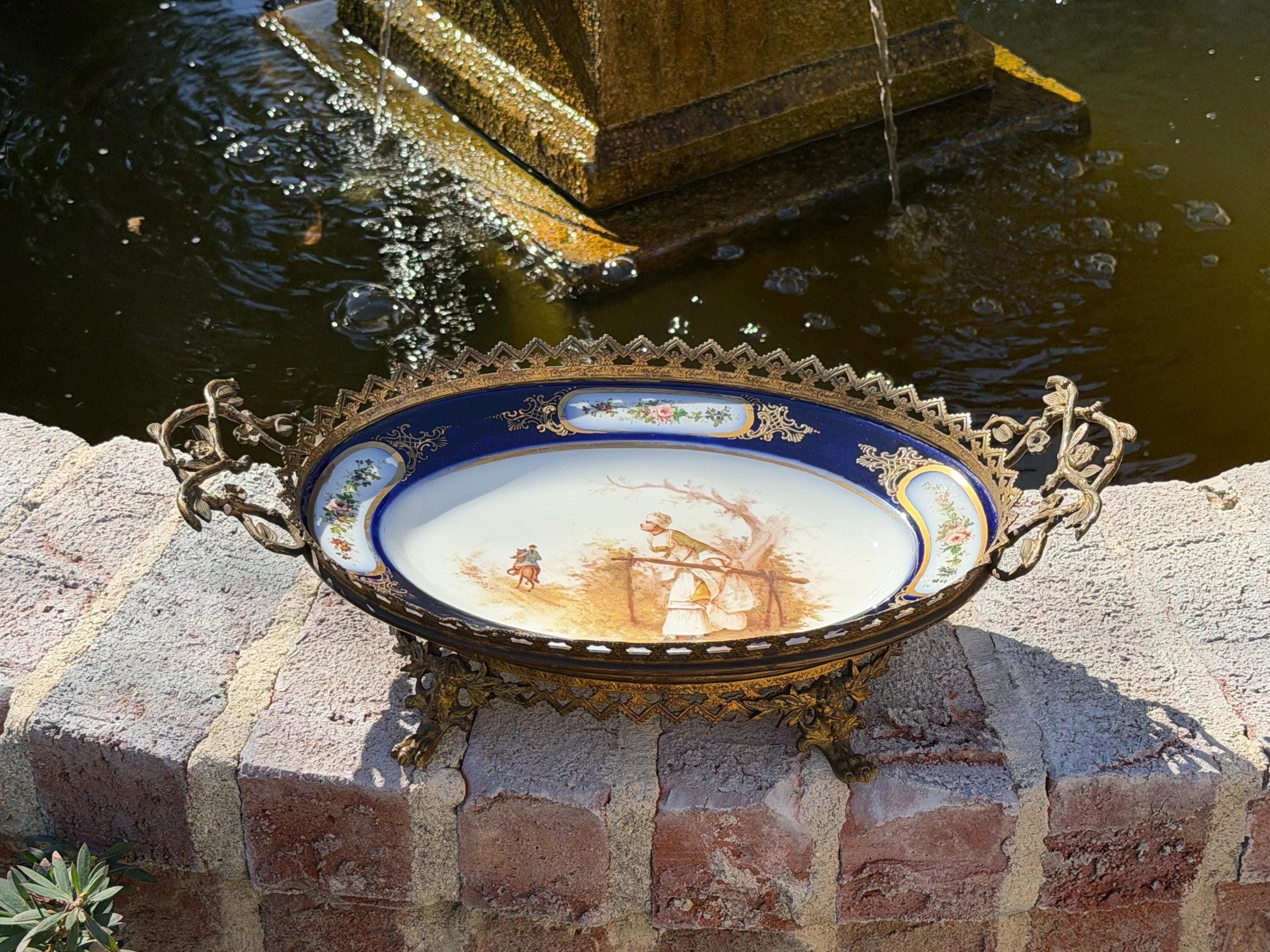 Antique Sèvres Plate - Etsy Australia