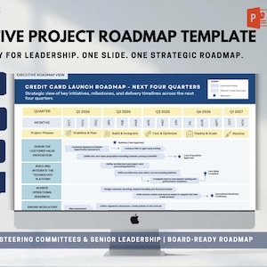 Business Wire Map-Vorlage | Synthetische Agenda & Programm-Road Map | PMO Planungsvorlage | Projekt-Timeline Power Point | Power Point
