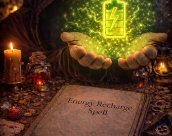 Feitiço de Recarga de Energia | Ritual de Vitalidade e Renovação da Aura | Aumenta a Motivação, a Clareza e a Energia Positiva