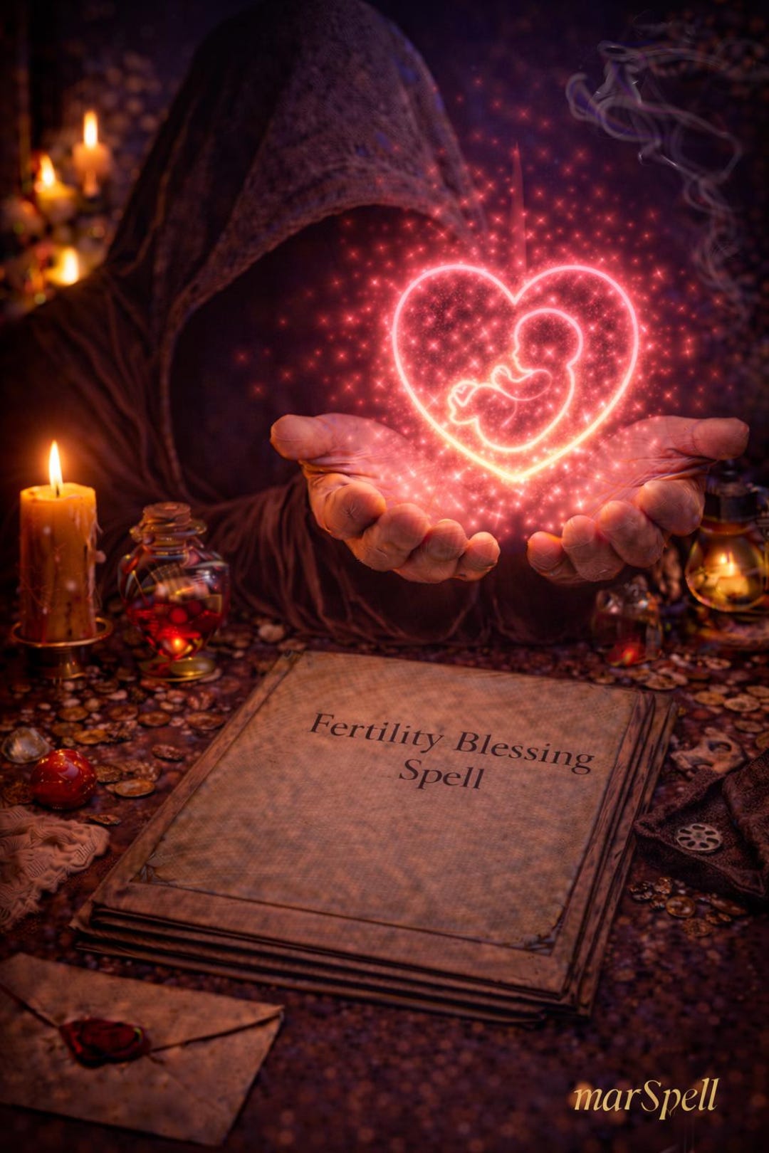 Fertility Blessing Spell | Conception Support & Womb Energy Ritual ...