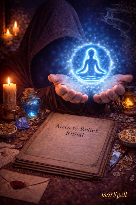 Anxiety Relief Ritual | Calm Mind & Emotional Balance Spell | Stress Soothing  Peaceful Energy Alignment