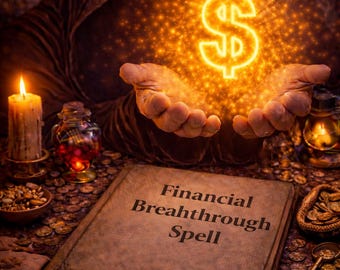 Feitiço para Alívio Financeiro | Ritual para Remover Bloqueios Financeiros e Atrair Prosperidade | Fluxo de Renda, Energia para Abundância de Oportunidades