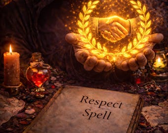 Feitiço do Respeito | Ritual de Autoridade e Poder Pessoal | Ganhe Respeito, Confiança e Reconhecimento