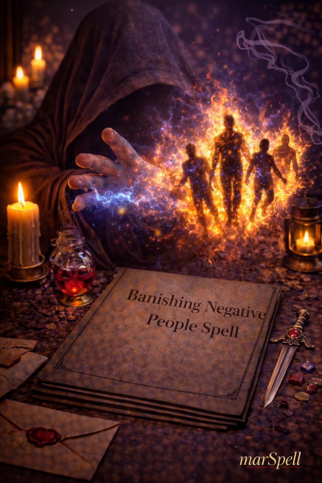 Banishing Negative People Spell | Energy Cleansing & Boundary ...