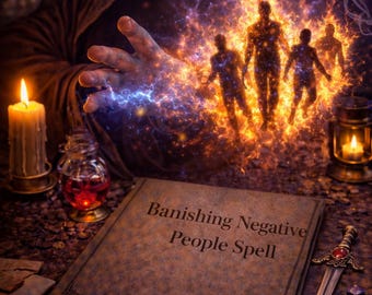 Feitiço para Afastar Pessoas Negativas | Ritual de Limpeza Energética e Proteção de Limites | Liberte Energia Tóxica e Restaure a Paz