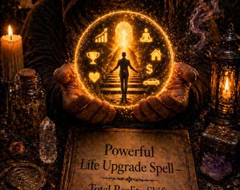 Feitiço Poderoso para Transformação de Vida | Ritual de Transformação, Crescimento e Reinicialização Energética | Novos Começos, Clareza e Mudanças Positivas