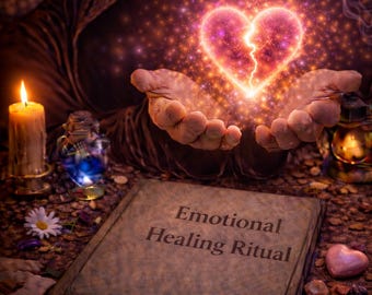 Ritual de Cura Emocional | Feitiço para Paz Interior e Renovação do Coração | Liberte-se da Negatividade, Restaure o Equilíbrio e a Energia Positiva