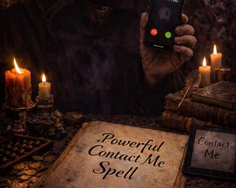 Hechizo de contacto / Ritual de comunicación personalizado