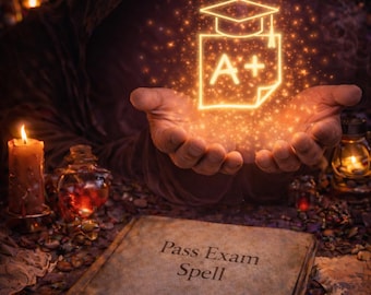 Feitiço para Passar no Exame | Ritual para Foco, Confiança e Sucesso | Clareza na Prova, Tranquilidade e Alinhamento Acadêmico