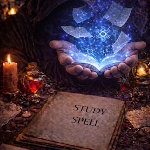 Study Spell | Focus, Concentration & Academic Success Ritual | Learning, Motivation  Mental