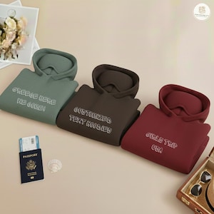 Minimalistyczna bluza z kapturem z wbudowaną maską na oczy, spersonalizowana bluza z kapturem do drzemki w podróży, bawełniana bluza do spania w podróży, maska do spania w samolocie