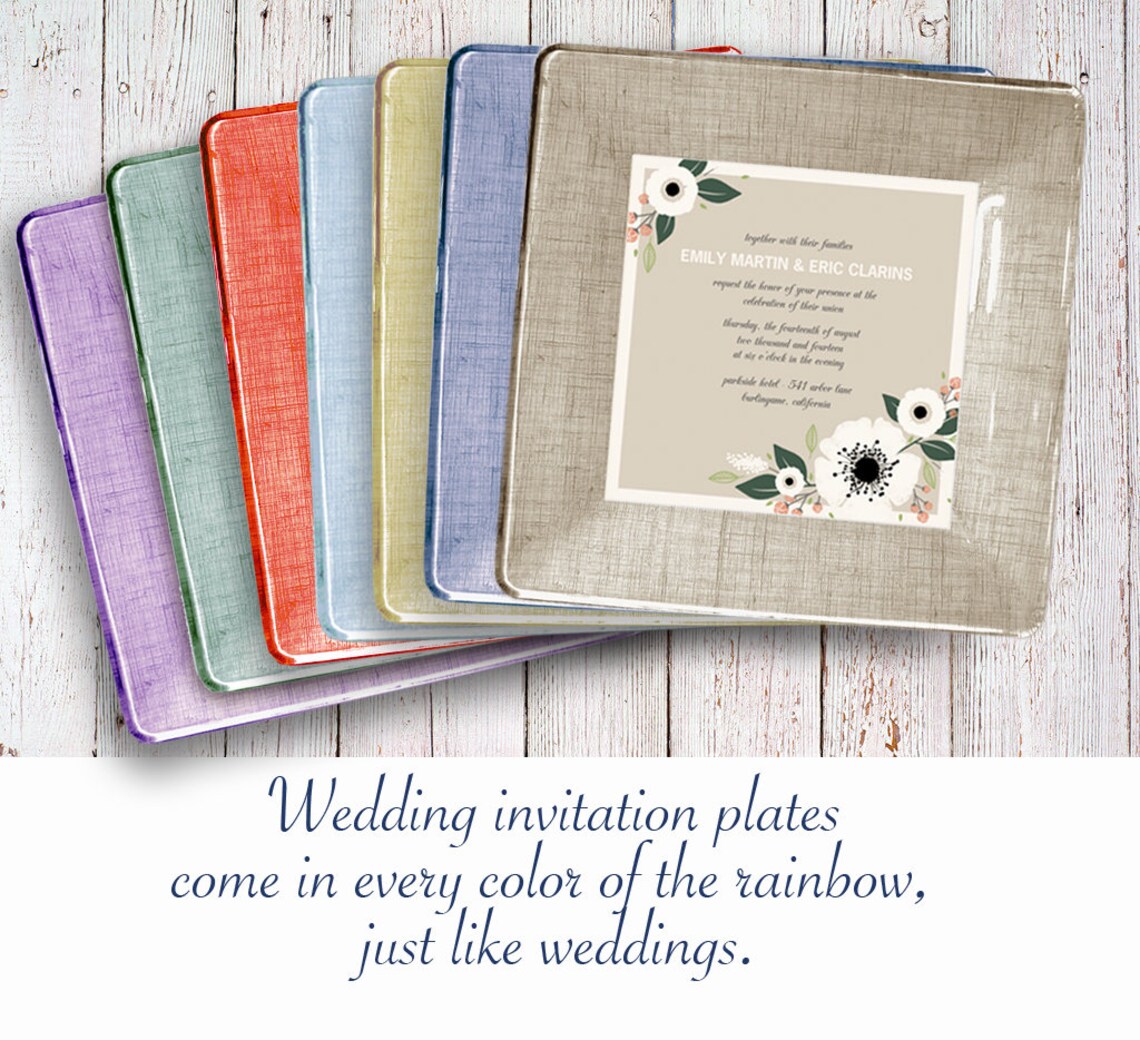 Wedding Invitation Keepsake Personalized Wedding Gift Idea Etsy