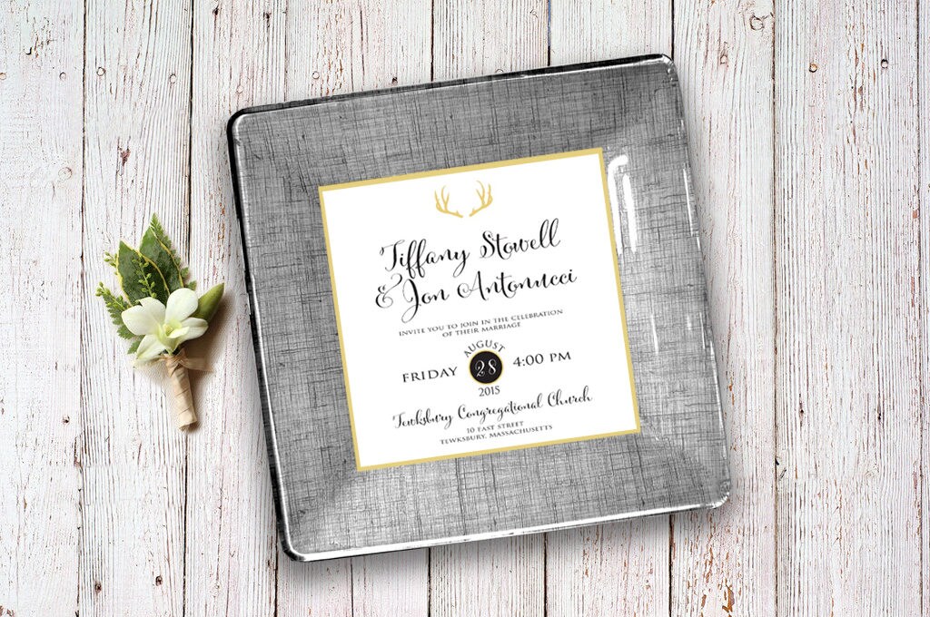 Unique Wedding Gift Wedding Invitation Keepsake Gift Idea Etsy