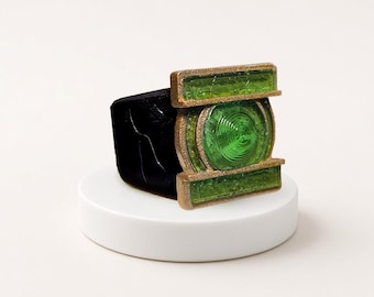 Green Lantern ring - LANTERNS 2026 , Resin Printed, Painted, Hand Finished & Coated