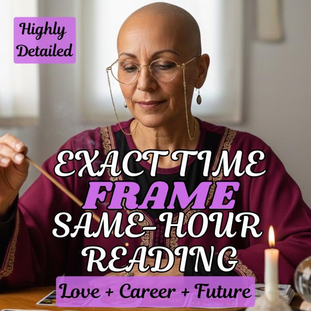 Exact Time Frame Psychic Reading, Same Hour, Love, Career, Future - Etsy