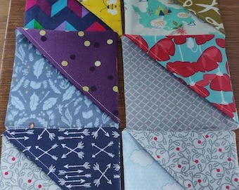 Bookmark, Book Accessory - Fabric Corner bookmark for Book Clubs & Gifts