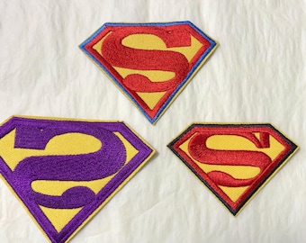 Zelf strijkpatches, geborduurde Batman-stoflabels