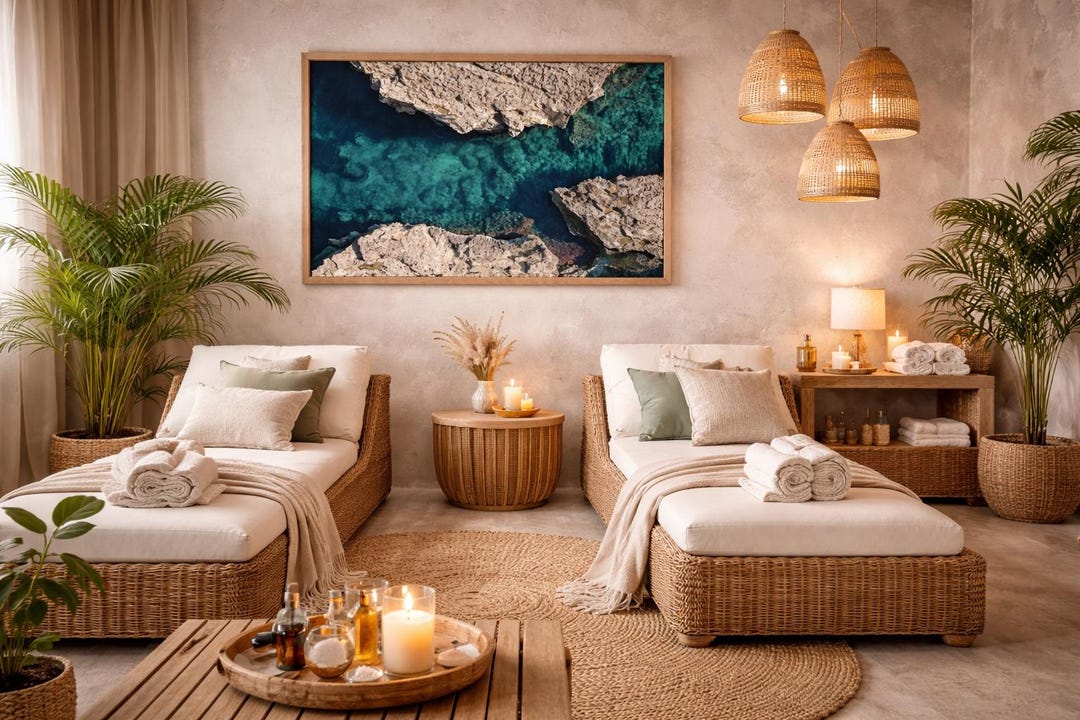 Turquoise Ocean Wall Art Print, Mediterranean Sea Photography, Coastal ...