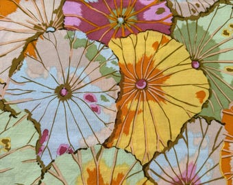 Westminster fabric flower print in bright pastels, half yard