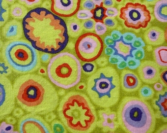 Vintage Kaffe Fassett "Paperweight" cotton print half yard piece