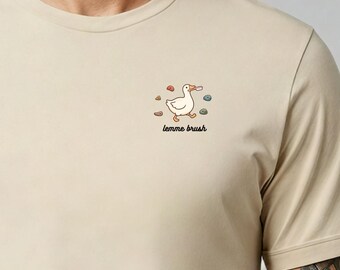 Bouldering Silly Goose Shirt, Bouldern T-Shirt, Klettern Shirt Unisex, Kletterer Geschenk, Felsklettern Tee, lemme brush