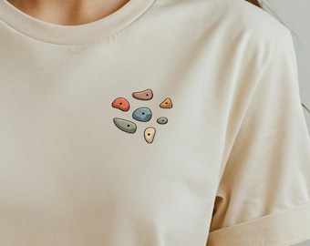 Bouldering Shirt, Bouldern T-Shirt, Klettern Shirt Unisex, Kletterer Geschenk, Felsklettern Tee, stones