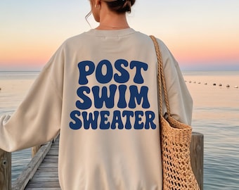 Post Swim Suéter, sudadera, camiseta para Hobby Schwimmer: Geschenkidee für Schwimmer und Mitglieder im Schwimmverein zum Schwimmwettkampf