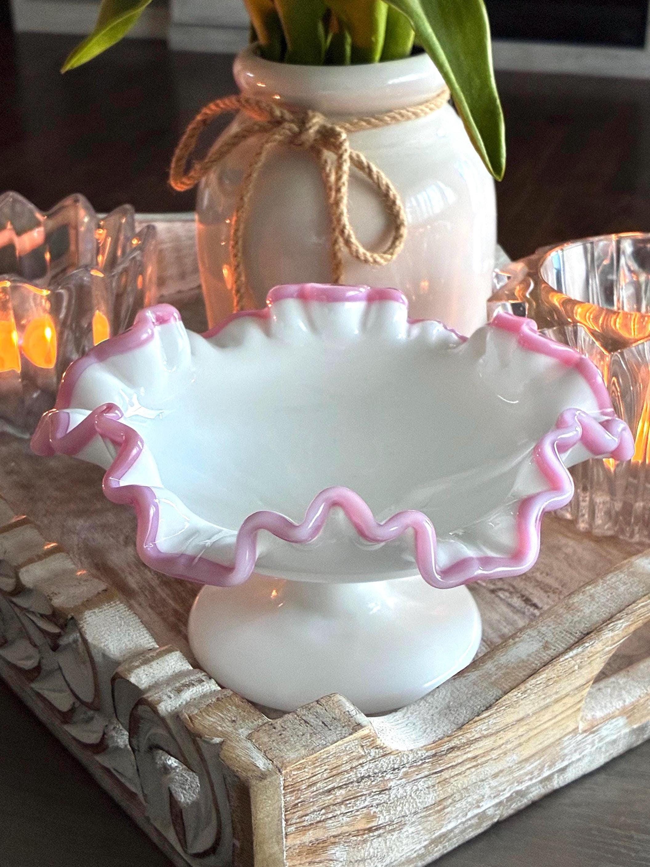 Fenton Milk Glass Rare - Etsy