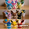 Elemental Foxes Mega Bundle Amigurumi Crochet Pattern PDF, Digital Download, Vincrafty, US Terms product logo