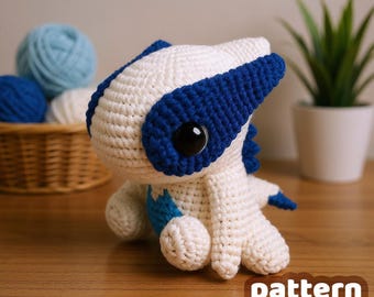 Patrón de amigurumi de pájaro psíquico en PDF, descarga digital, Vincrafty, términos de EE. UU.