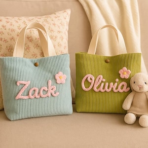 Custom Name Handbag,Baby Shower,Personalized Handbags,Gift for Her,Handbag Gift,Ustomized Gifts,Baby Gift,Bridesmaid Gift,Traveling Handbag